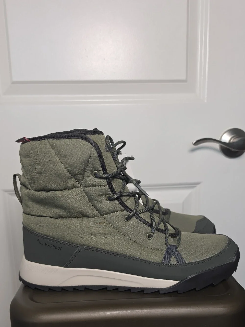 Adidas Terrex Choleah Padded Climaproof Winter Boots Men 11 Primaloft Snow Hikin